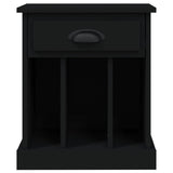 Bedside Cabinets 2 pcs Black 43x36x50 cm 816347