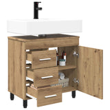 Bathroom Vanity Unit Artisan Oak 60 x 35 x 60 cm 889384