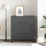 Storage Chest Anthracite Steel, plastic Medium Storage 339627