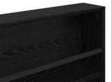 Magazine Rack 2 pcs Black Oak 80 x 12 x 70 cm Engineered Wood 890841