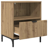 Bedside Cabinet Artisan oak 49 x 36 x 61 cm Engineered wood 883492