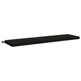 2-Piece Bench Cushions SOEST 2 pcs 100% Polyester Black 948979