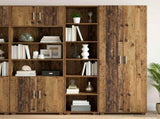 Sideboard Oak Wood 45 x 41 x 185 cm Engineered Wood 3443781