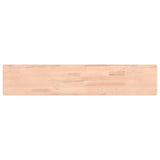 ZNTS Wall Shelf 100x20x4 cm Solid Wood Beech 356020