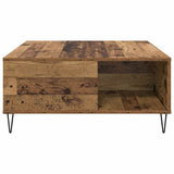 Coffee Table Old Wood 80 x 80 x 36.5 cm Engineered Wood 881666