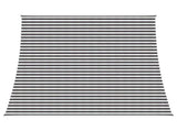Sunshade Sail 4 / 5 x 4 m HDPE Rectangular Anthracite and White 42032806