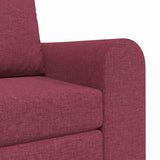 Sofa Bed Wine Red 98 x 71 x 83 cm Fabric 4106658