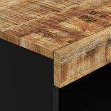 Side Cabinet 60x33x75 cm Solid Wood Mango 352885