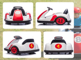 Kids Bumper Car with 360-Degree Rotation, 6V Electric Ride On Car with Music and Horn for 3-8 Years T3398P422465