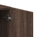 ZNTS File Cabinet Brown Oak 60x32x77.5 cm Engineered Wood 840771