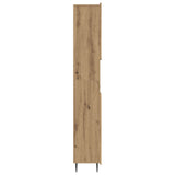 Bathroom Cabinet with Open Shelf ZWOLLE Artisan Oak 896384