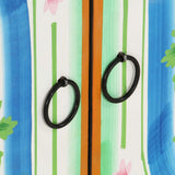 321665 Hand Painted Sideboard 70x35x60 cm Solid Mango Wood