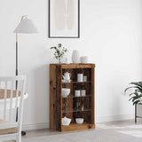 LED Sideboard Old Wood 60.5 x 37 x 100 cm Engineered Wood 863045