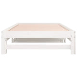 Pull-out Day Bed without Mattress White 2x cm 820428