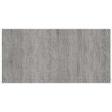 Bed Headboard With Cabinet Grey Sonoma Engineered Wood Standard 3115706