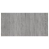 ZNTS Bed Headboard with Cabinets Grey Sonoma Engineered Wood 3115706