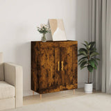 Sideboard Smoked Oak 69.5x34x90 cm Engineered Wood 830185