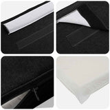 Upholstered Headboard Brown and Black 90 cm Solid Pine Wood 880200