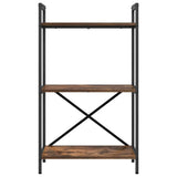 Bookshelf Smoked Oak 56 x 34 x 96 cm Engineered Wood 883876