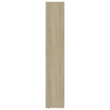 Book Cabinet Sonoma Oak 36x30x171 cm Engineered Wood 802870
