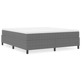 Platform Bed Frame Light Grey 180 x 200 cm Fabric 3337422