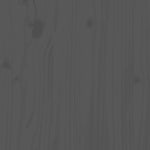 5 Piece Garden Bar Set Grey Solid Wood Pine 3157741