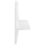Wall Shelf 2 pcs High Gloss White 102 x 13.5 x 37.5 cm 8014963