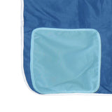 Kids' Loft Bed with Tunnel without Mattress Blue 90x200cm 3206995