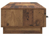 TV Cabinet Old Wood 147 x 34.5 x 27 cm Engineered Wood 895403