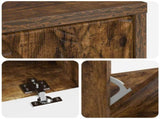 Shoe Cabinet DELFT 78 x 24 x 103 cm Engineered Wood Smoked Oak 897100