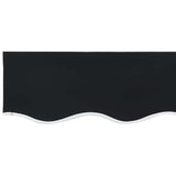 Awning Canopy Replacement for 3.5x2.5 m Black Polyester 42000545