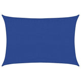 Sunshade Sail 160 g/m Rectangular Blue 3.5x5 m HDPE 311517