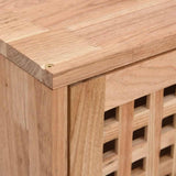 Wall Cabinet 42x18x42 cm Solid Wood Walnut 350367