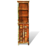 Vintage Style Reclaimed Solid Wood Bookshelf 241433