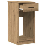 Computer Tower Stand with Drawer Artisan Oak 35x45x77 cm 858748