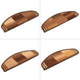 Stair Mats Self-adhesive 10 pcs 65x21x4 cm Brown 149837