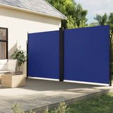 Retractable Side Awning Blue 200x600 cm 4004656