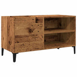 Record Cabinet Old Wood 84.5x38x48 cm Engineered Wood 857165