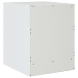 Bedside Cabinet White 34.5x39x44 cm Steel 841629