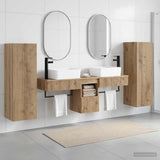 Bathroom Furniture Set 5 pcs Artisan Oak 33 x 34.5 x 100 cm 3405982