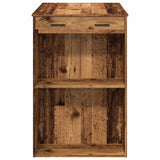 Bar Table Old Wood 102x70x103.5 cm Engineered Wood 3309328