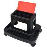 Rolling Workshop Stool with Storage 150 kg 142820