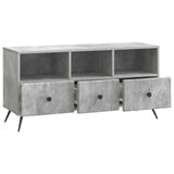 TV Cabinet Concrete Grey 102 x 34.5 x 50 cm Engineered Wood 895598