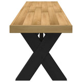 Dining Bench NOAIN X-Shaped Legs 180x40x45 cm Solid Wood Pine 4100049