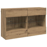 TV Wall Cabinet Artisan Oak 98.5 x 30 x 60.5 cm Engineered Wood 8000986