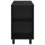 Bathroom Vanity Unit Black 80 x 35 x 60 cm Engineered Wood 889386