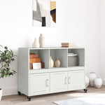 ZNTS Sideboard White 100.5x39x72 cm Steel 846739