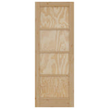 Interior Door ORKDAL Brown 73.5 x 198.5 cm Plywood 4102655