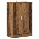 Shoe Cabinet Old Wood 60x35x92 cm Engineered Wood 856698