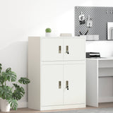 Storage Cabinet White 80 x 40 x 40 cm Steel 891675